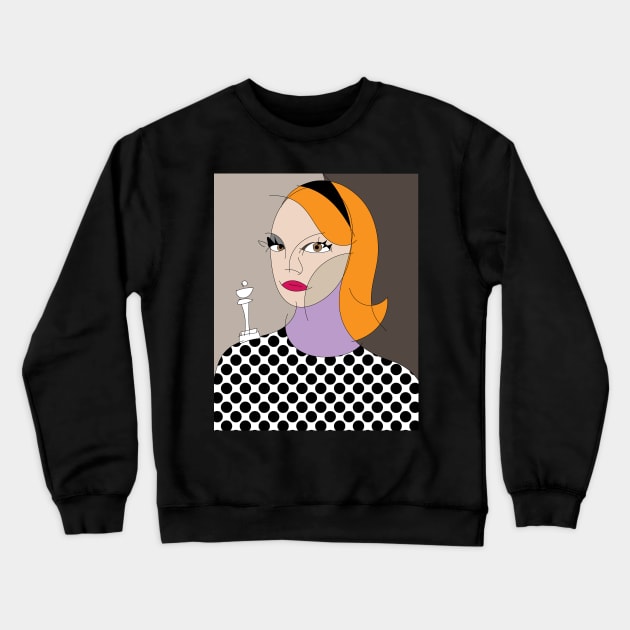 Anya is the queen Crewneck Sweatshirt by Creatum